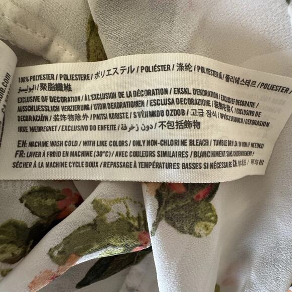 Y2K Vintage Abercrombie & Fitch Women's Medium Shirt Cami Babydoll Fairy Sheer - Picture 8 of 12